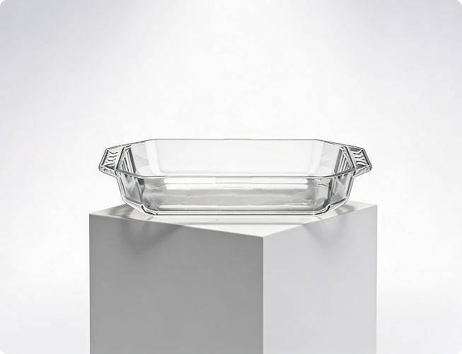 Rectangle Roaster with Grips - Small