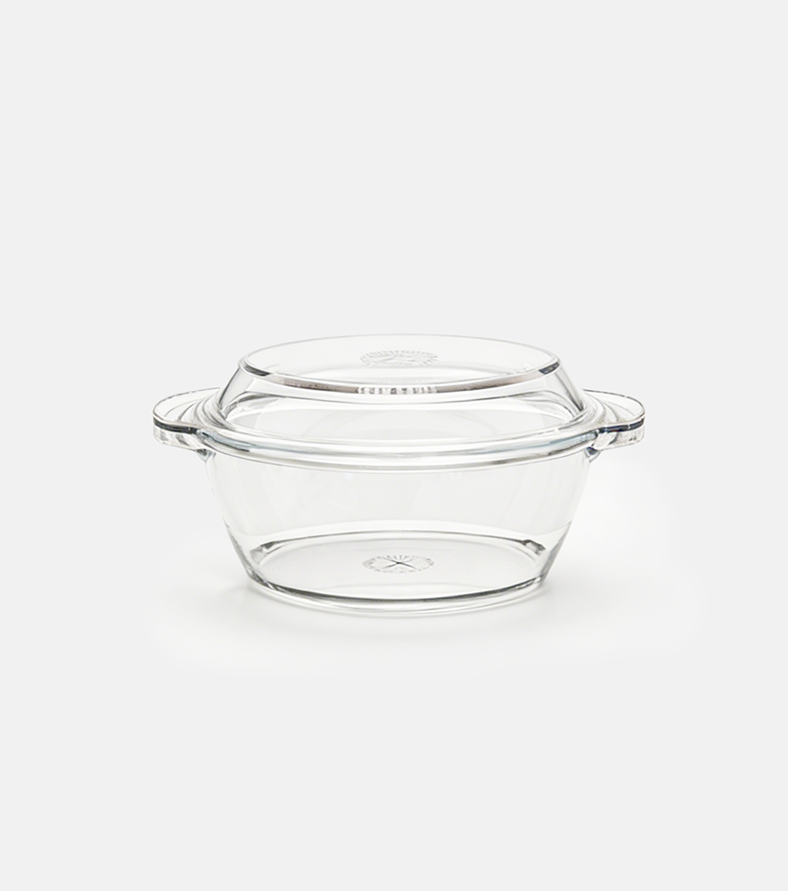 Round casserole with lid